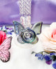 Iridescent Crystal Glass Vase Water Pipe/Bong