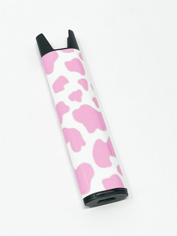 Stiiizy Pen Pink Cow Print Battery Starter Kit