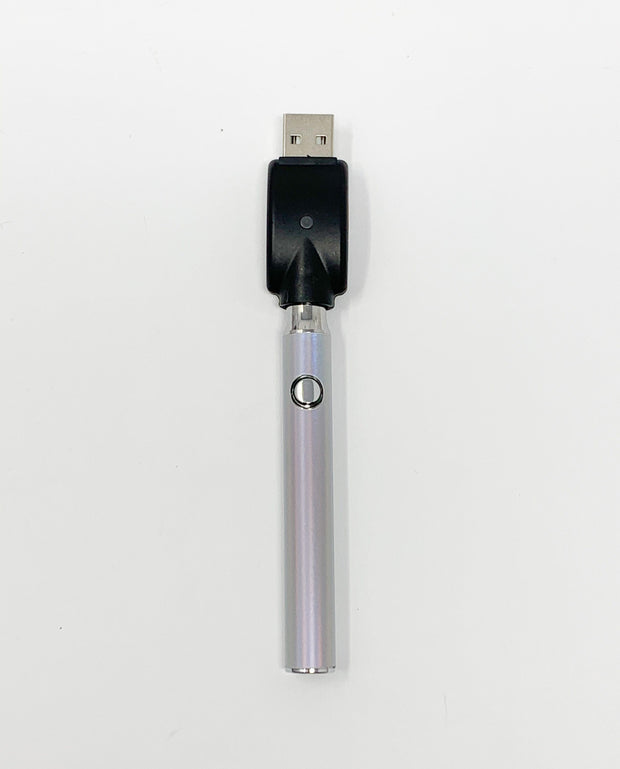 510 Threaded Battery Matte Silver Rainbow Galaxy Starter Kit