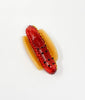 Hot Dog Glass Hand Pipe
