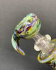 2KGlassWorks Rainbow Chaos Horn Heady Glass Water Pipe/Dab Rig
