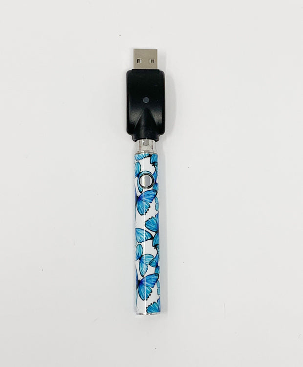 510 Threaded Battery Blue Butterflies Starter Kit