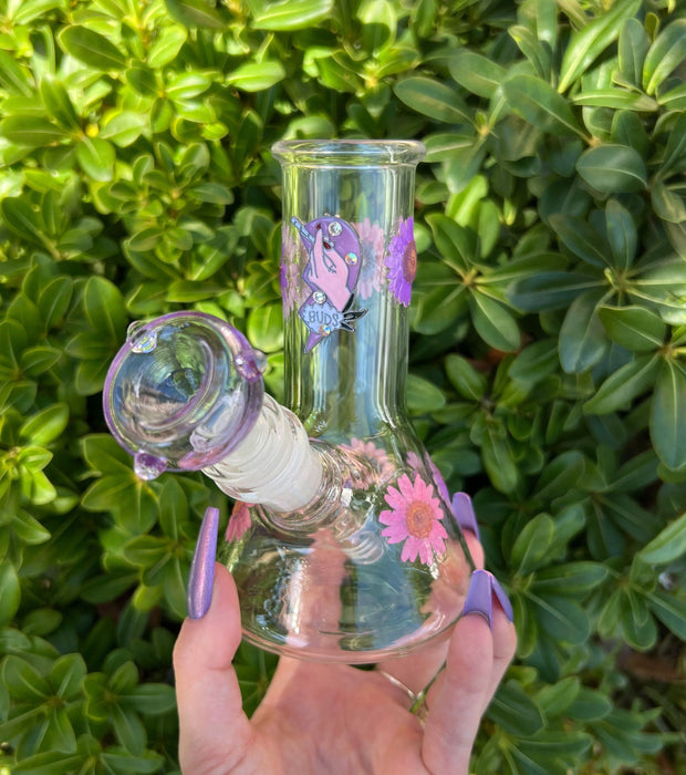 Best Buds Friends Dried Floral Water Pipe/Bong Set of 2