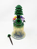 Los1Glass Rainbow Mushroom Tree Heady Glass Water Pipe/Dab Rig
