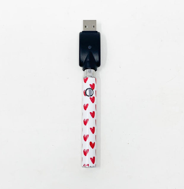 510 Threaded Battery Red Hearts Starter Kit
