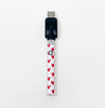 510 Threaded Battery Red Hearts Starter Kit
