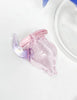 2KGlassWorks Pink Purple Horn Heady Glass Water Pipe/Dab Rig