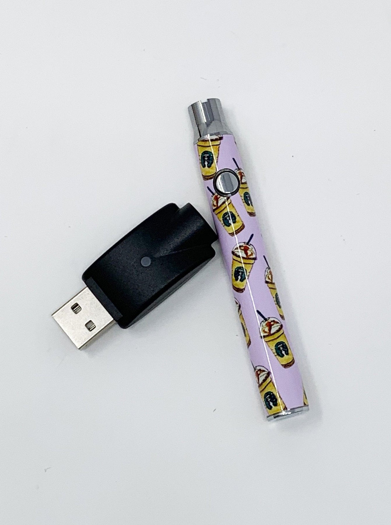 elfbar nachfüll pod läuft aus Vape Queen Illustration Tattooed Women Vaping Digital Art by Mister Tee main image 1