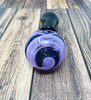 Purple Galaxy Swirl Glass Hand Pipe