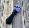 Purple Galaxy Swirl Glass Hand Pipe
