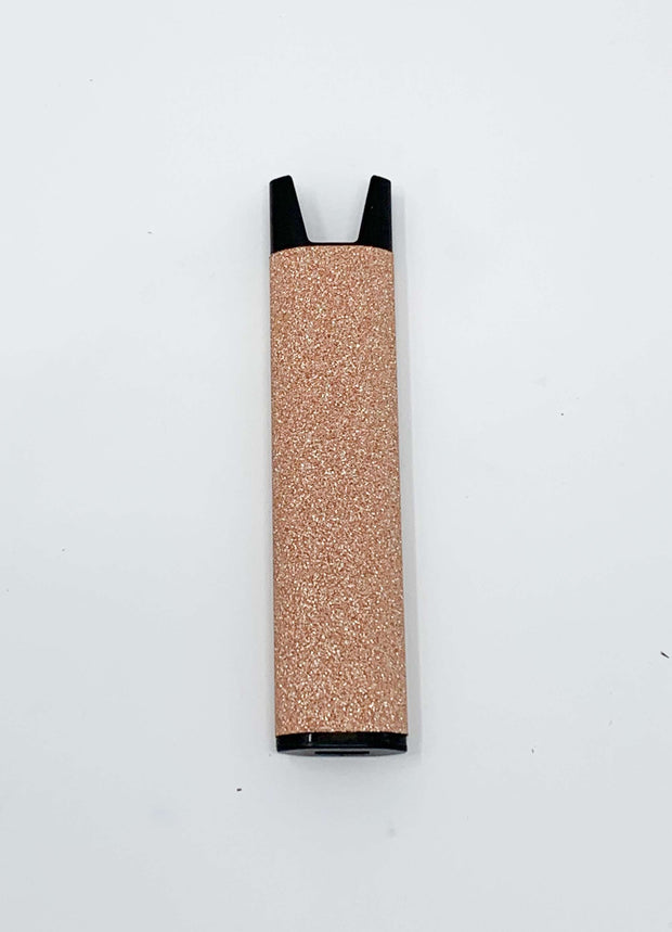 Stiiizy Pen Rosy Bronze Glitter Battery Vape Pen Starter Kit